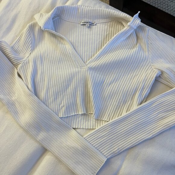 COTTON CITIZEN The Ibiza Polo cropped top - Picture 4 of 4